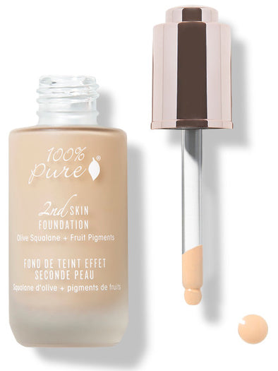 100% Pure Fruit Pigmented 2nd Skin Foundation: SHADE 1